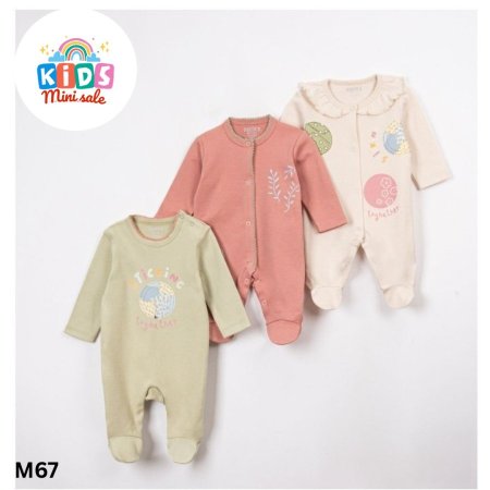 3 اطقم بيبي بناتي